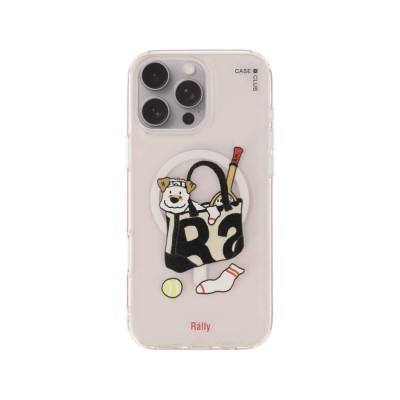 Rally x CASE CLUB เคส iPhone 16 Pro Max Clear MagSafe Mr.Punky’s Tote