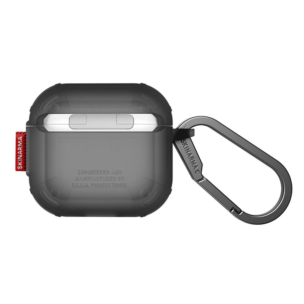 เคส Skinarma AirPods 4 MECHA CE Smoke