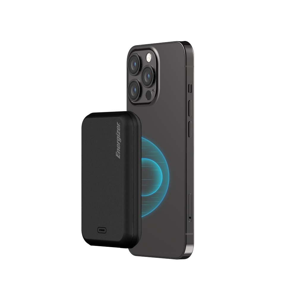 พาวเวอร์แบงค์ Energizer 5000 mAh Magnetic QM5000 Black