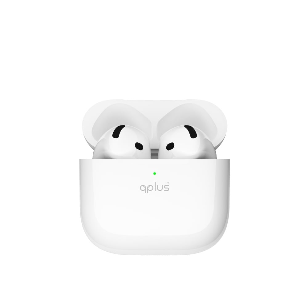 หูฟังไร้สาย QPLUS TWS BT5.4 ANC QPOD YKS23Z White