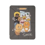 QPLUS x KAKAO Friends เคส iPad Gen 11 (2025)/Gen 10 Y Model Say Cheese Gray