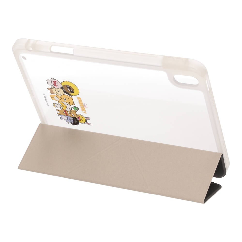 QPLUS x KAKAO Friends เคส iPad Gen 11 (2025)/Gen 10 Y Model Say Cheese Gray