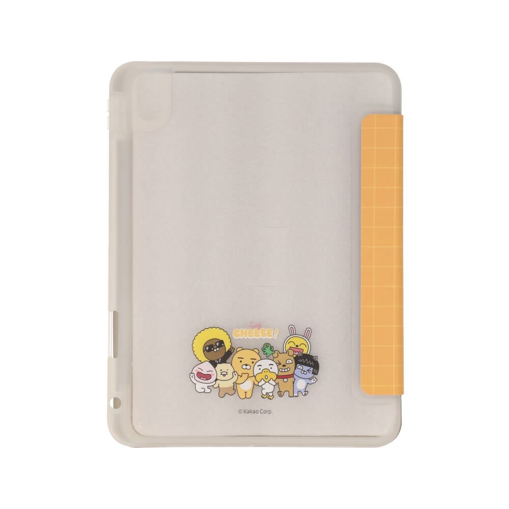 QPLUS x KAKAO Friends เคส iPad Gen 11 (2025)/Gen 10 Y Model Say Cheese Yellow