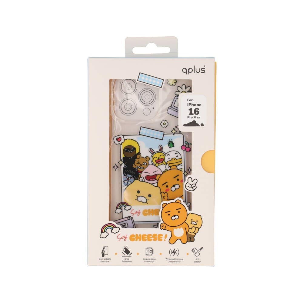 QPLUS x KAKAO Friends เคส iPhone 16 Pro Max Friends Forever
