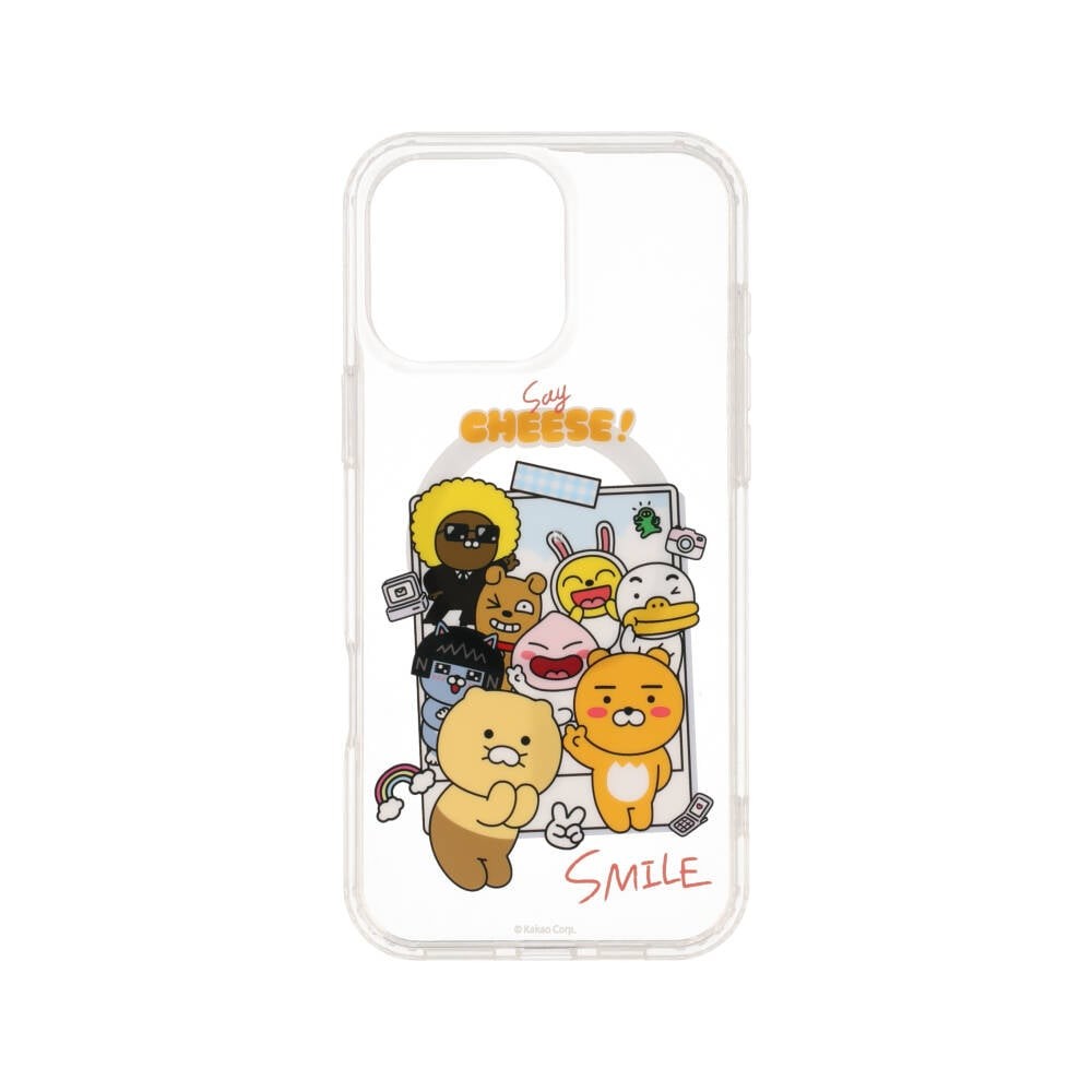 QPLUS x KAKAO Friends เคส iPhone 16 Pro Max Say Cheese Smile