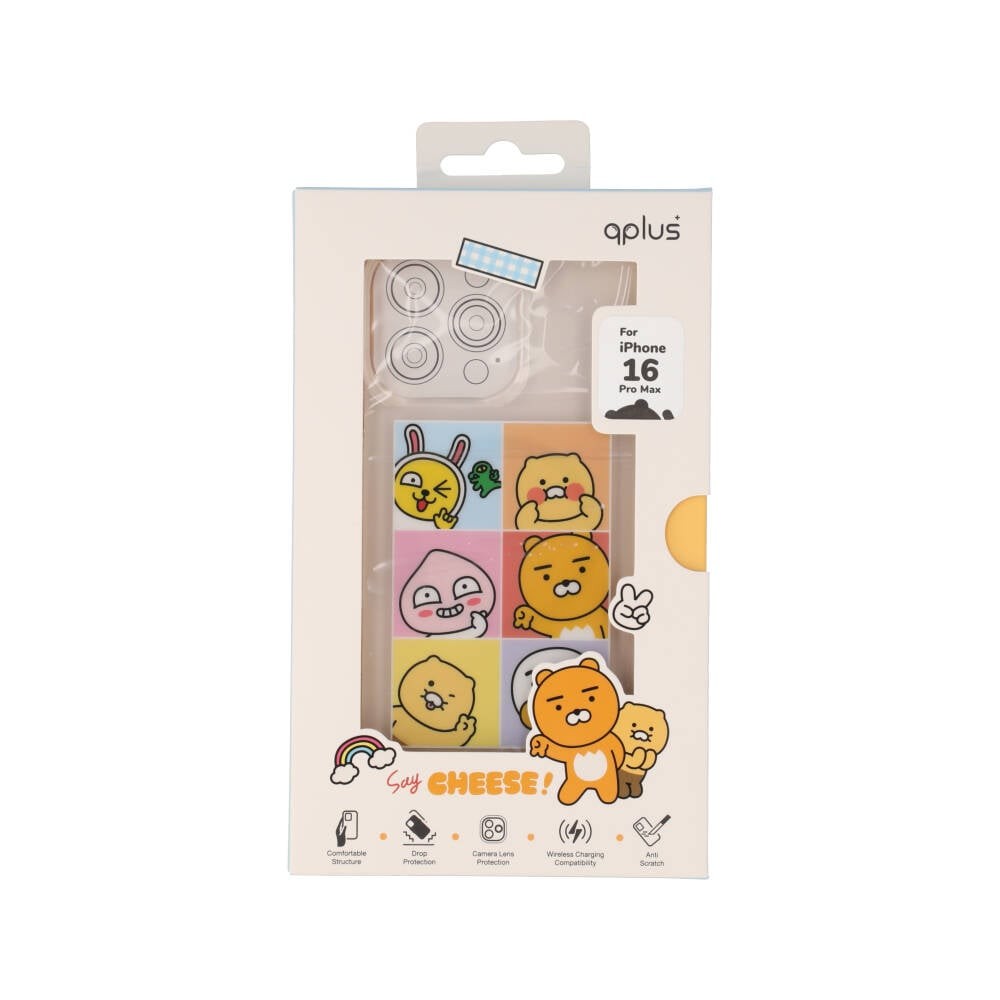 QPLUS x KAKAO Friends เคส iPhone 16 Pro Max Say Cheese
