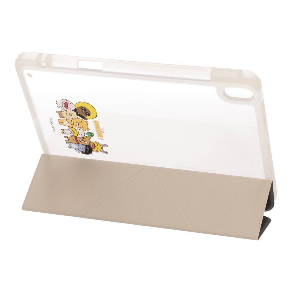 QPLUS x KAKAO & Friends เคส iPad Air 11" M3 (2025)/iPad Air 11" M2/iPad Air 5/4 Y Model Say Cheese Grey