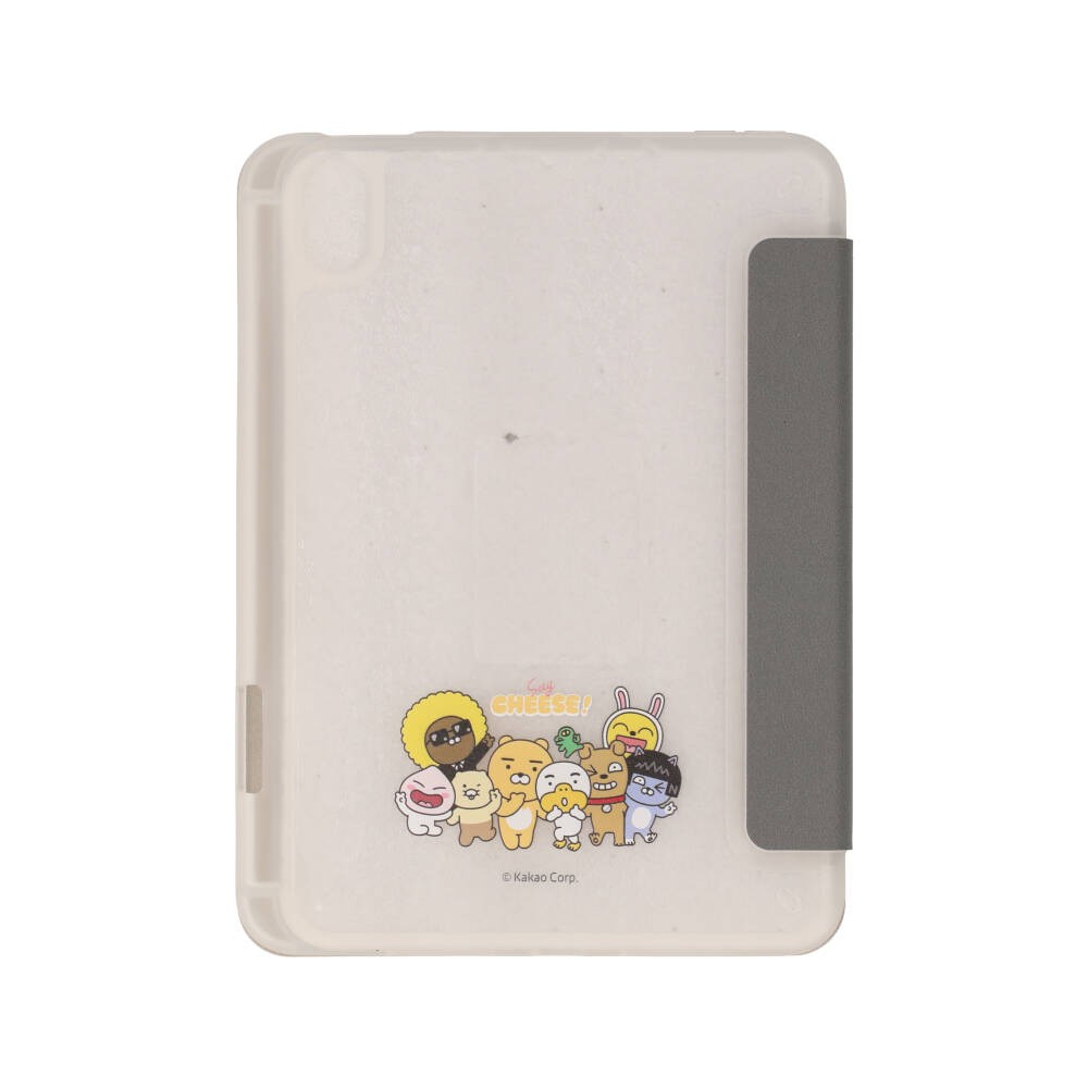 QPLUS x KAKAO & Friends เคส iPad Mini7/6 (2024) Y Model Say Cheese Grey