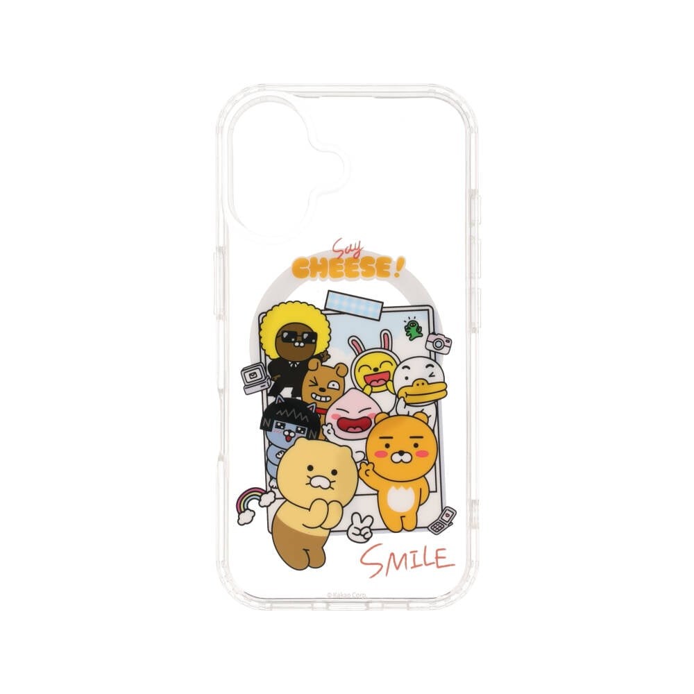 QPLUS x KAKAO & Friends เคส iPhone 16 Say Cheese Smile