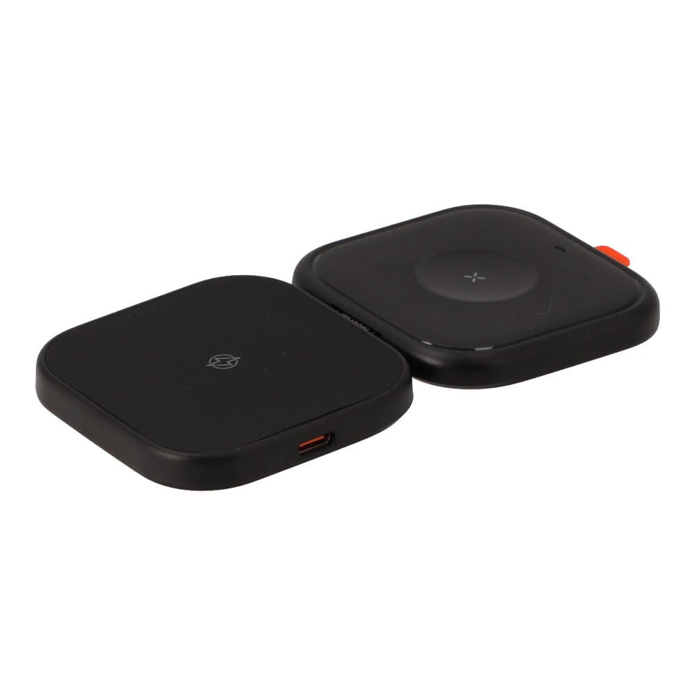 ที่ชาร์จไร้สาย Mcdodo 2in-1 Wireless Charger Foldable Magnetic Stand True 15W Black (CH-2160)