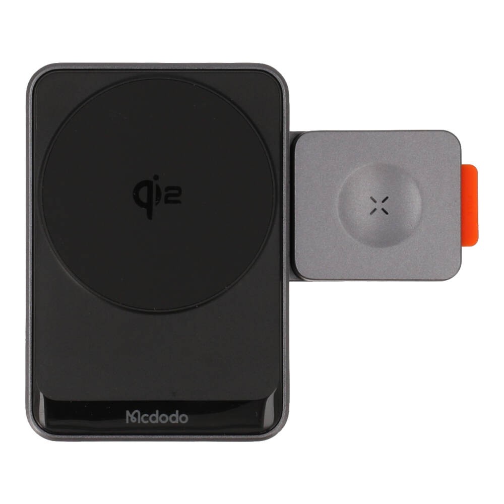 ที่ชาร์จไร้สาย MCDODO 3-in-1 Qi2 Wireless Charger Foldable Magnetic MagQ 15W Black (CH-5190)