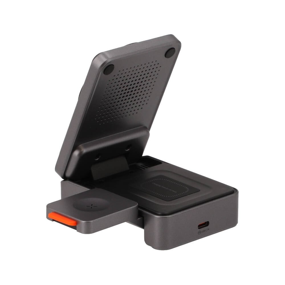 ที่ชาร์จไร้สาย MCDODO 3-in-1 Qi2 Wireless Charger Foldable Magnetic MagQ 15W Black (CH-5190)