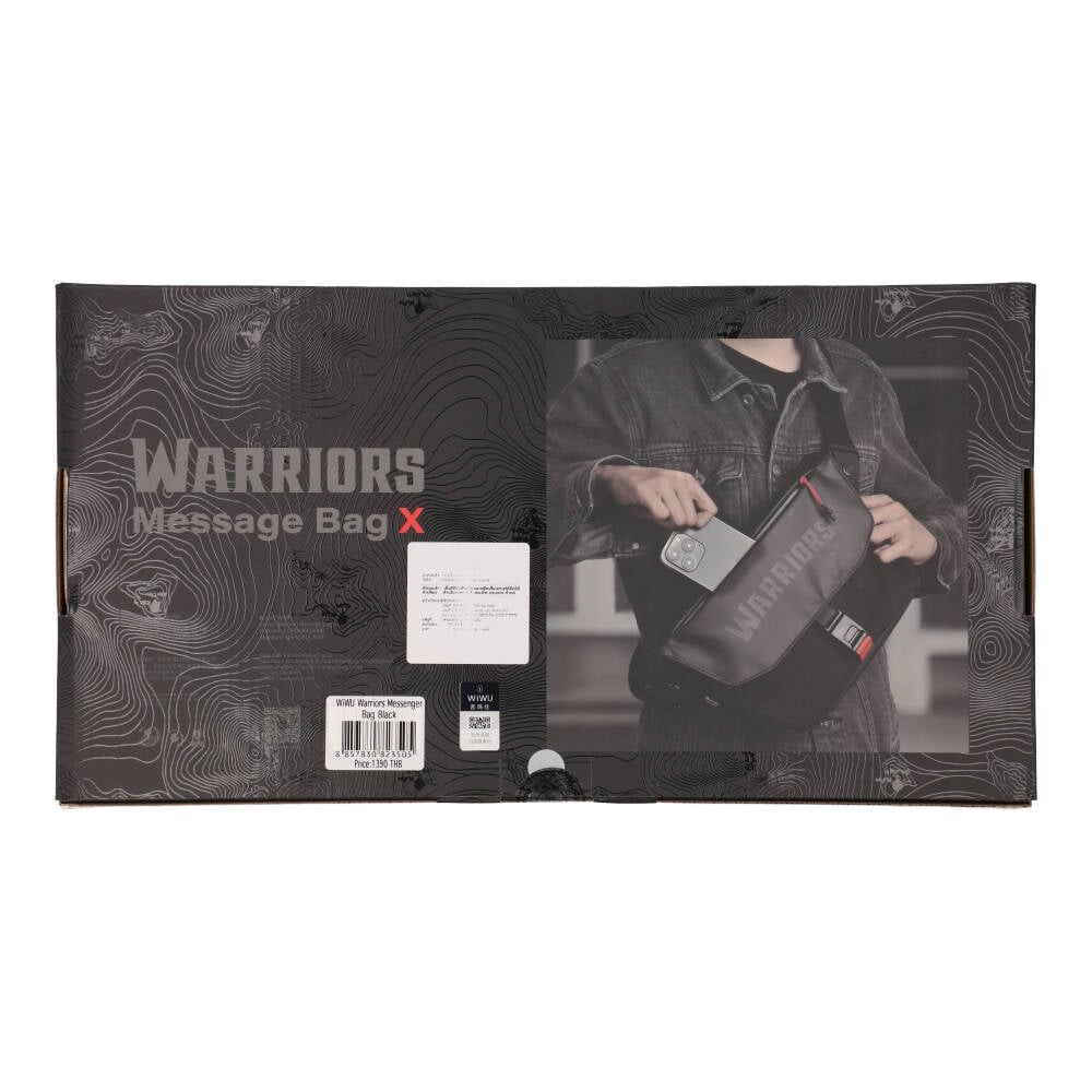 กระเป๋า WiWU Warriors Messenger Bag Black