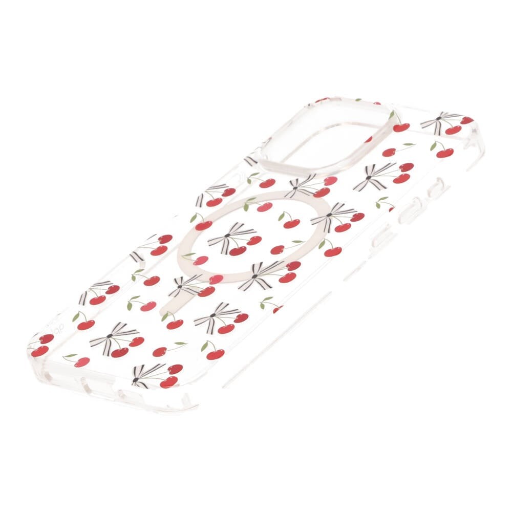 เคส QPLUS iPhone 16 Pro Max Cherry Bow Bliss with Magnetic Griptok