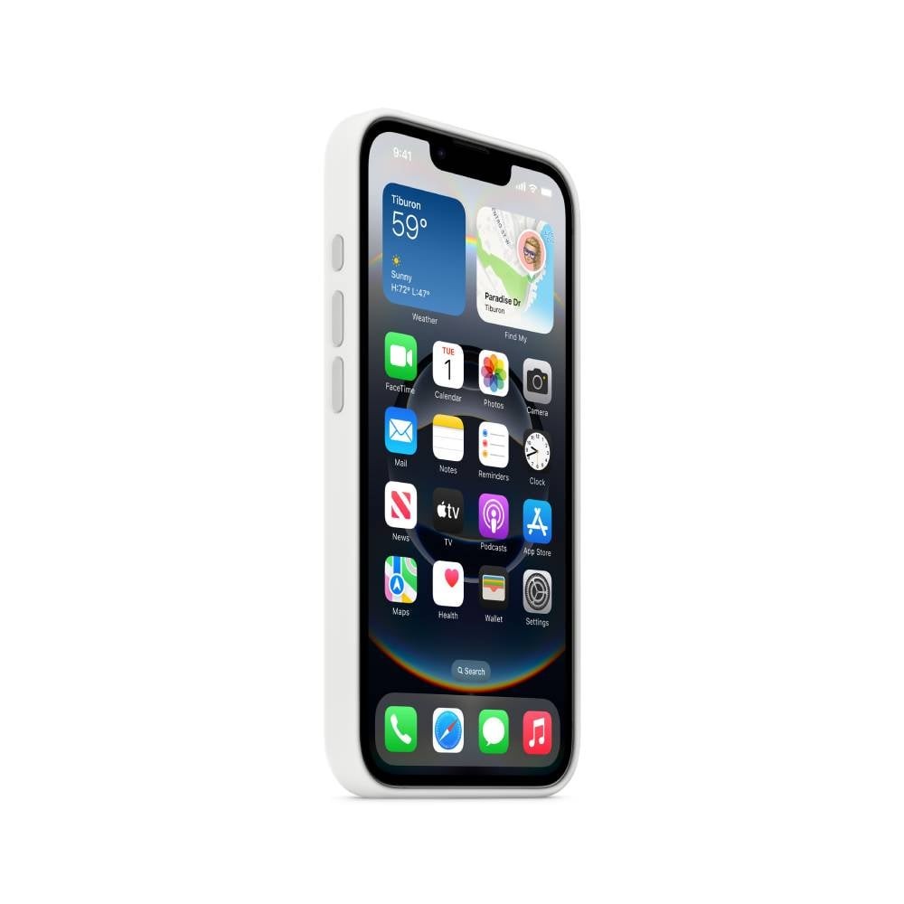 iPhone 16e Silicone Case - White