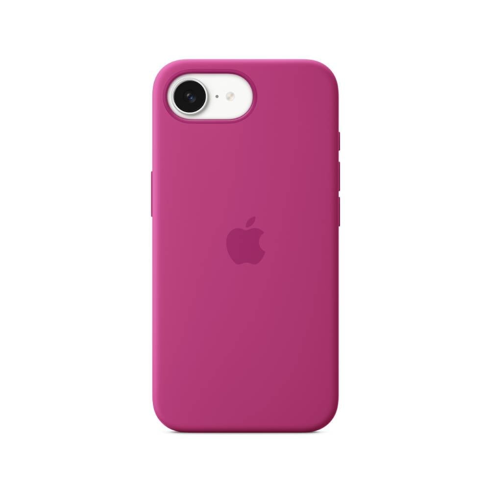 iPhone 16e Silicone Case - Fuchsia