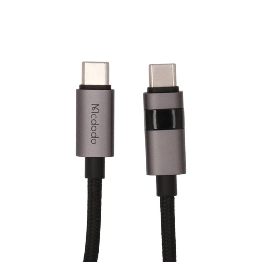 สายชาร์จ Mcdodo USB-C to USB-C Cable 100W Horizontal LED Display 1.2M Black (CA-5610)