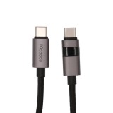 สายชาร์จ Mcdodo USB-C to USB-C Cable 100W Horizontal LED Display 1.2M Black (CA-5610)