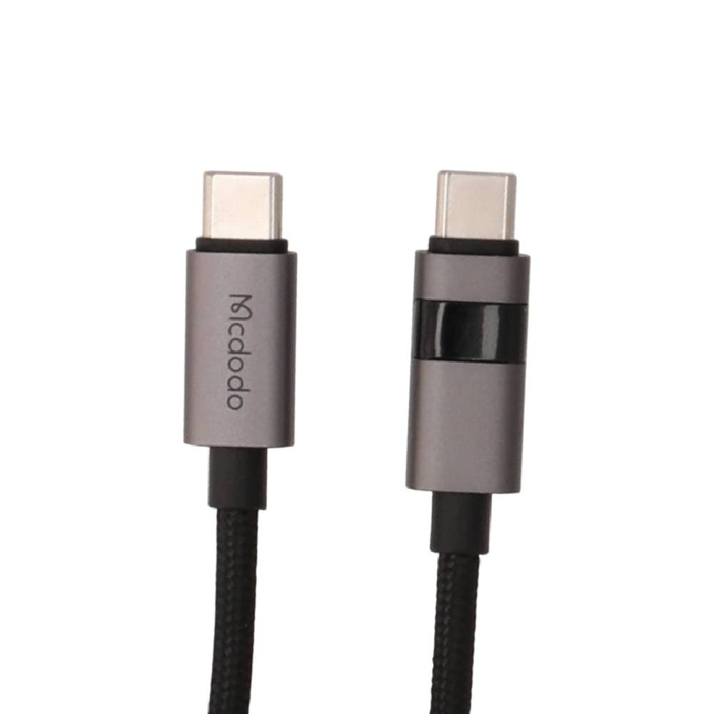 สายชาร์จ Mcdodo USB-C to USB-C Cable 100W Horizontal LED Display 1.2M Black (CA-5610)