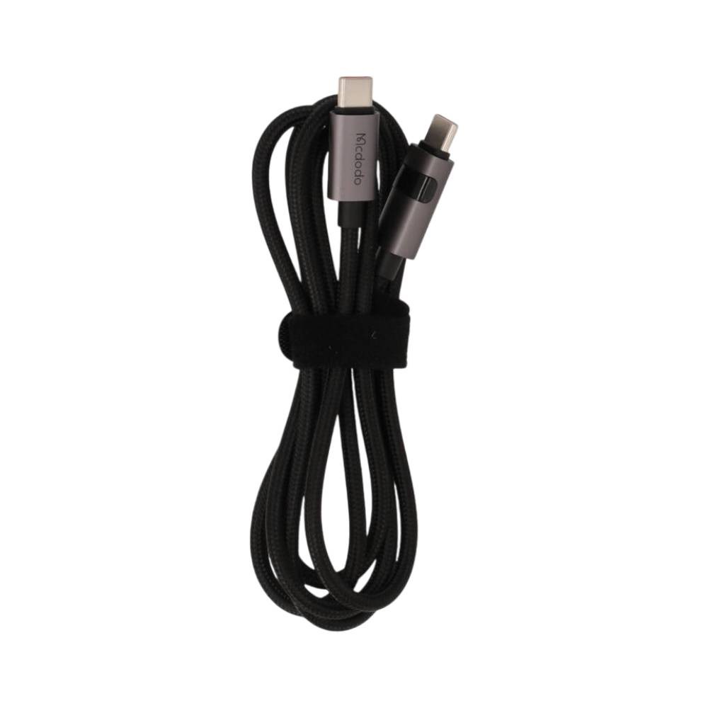 สายชาร์จ Mcdodo USB-C to USB-C Cable 100W Horizontal LED Display 1.2M Black (CA-5610)