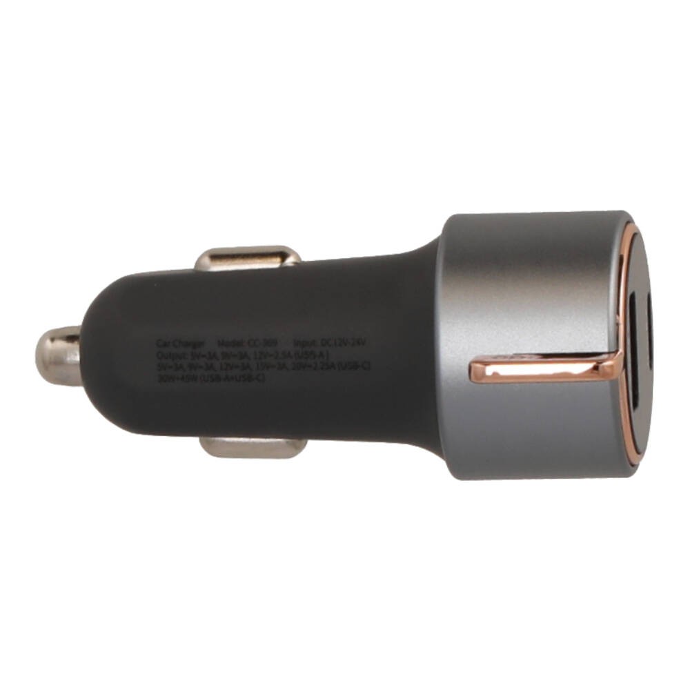 ที่ชาร์จแบตในรถ Mcdodo Car Charger 1 USB-A / 1 USB-C (PD75W) Black (CC-3690)