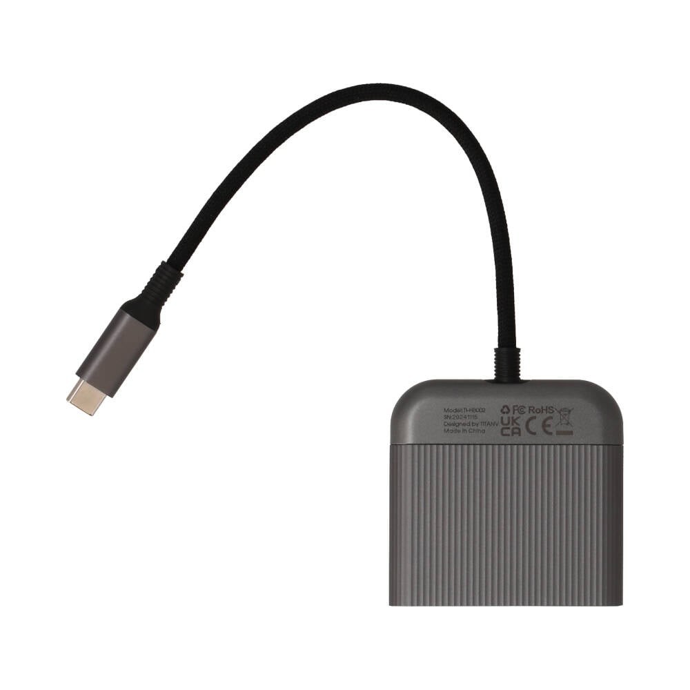 TITANV Port Hub Type-C HUB 3-in-1 USB-A 3.0 (TI-HB002)