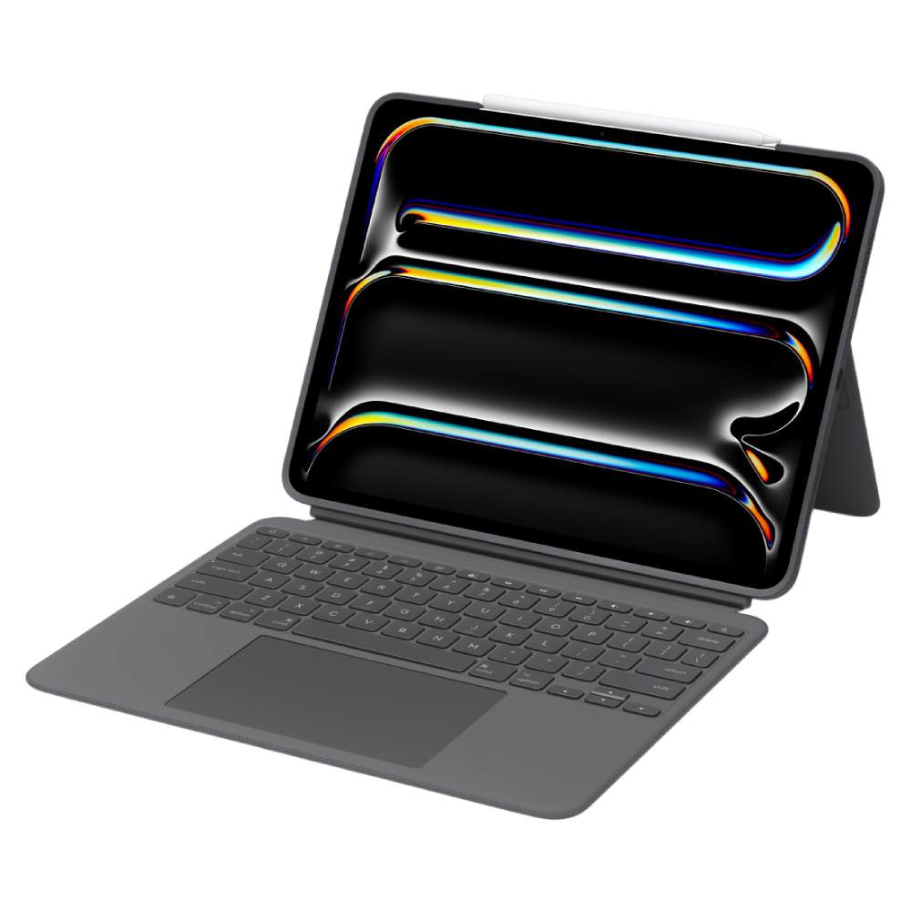 เคสคีย์บอร์ด Logitech iPad Pro 11" M4 (2024) Case with Keyboard Combo Touch - Graphite