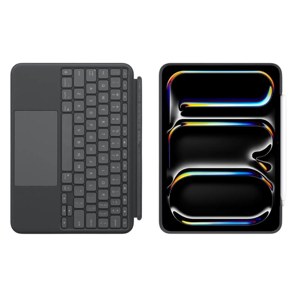 เคสคีย์บอร์ด Logitech iPad Pro 11" M4 (2024) Case with Keyboard Combo Touch - Graphite