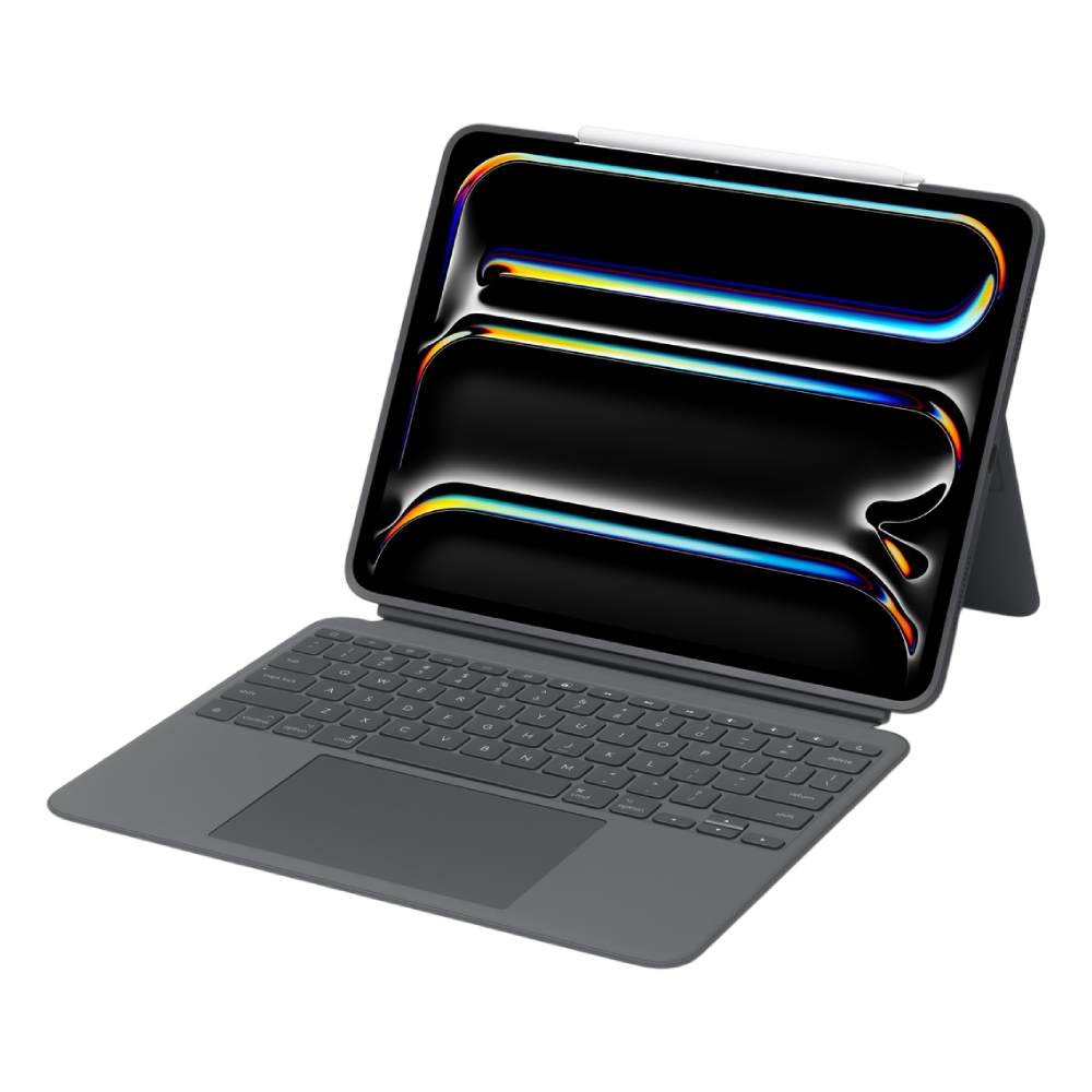 เคสคีย์บอร์ด Logitech iPad Pro 13" M4 (2024) Case with Keyboard Combo Touch - Graphite
