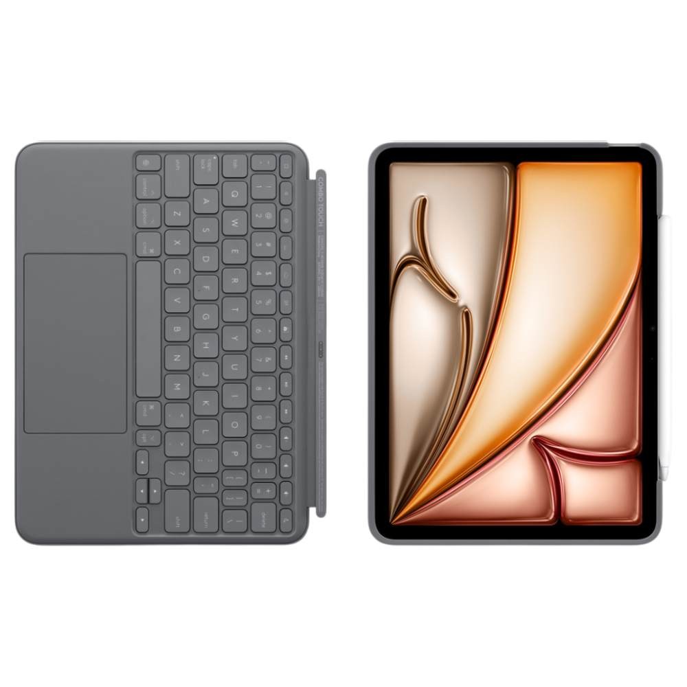 เคสคีย์บอร์ด Logitech iPad Air 11" M3 (2025)/iPad Air 11" M2 Case with Keyboard Combo Touch - Gray
