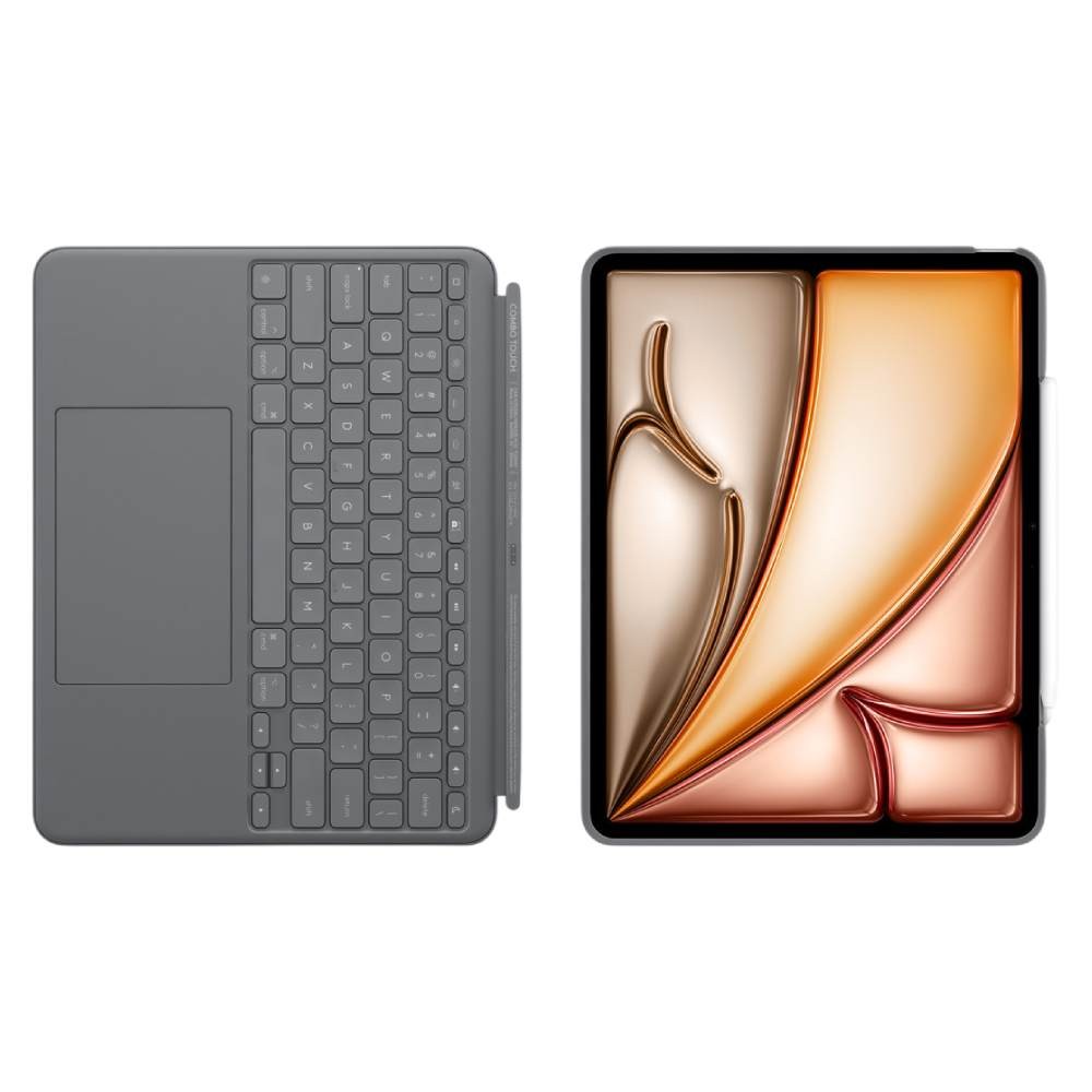 เคสคีย์บอร์ด Logitech iPad Air 13" M3 (2025)/iPad Air 13" M2 Case with Keyboard Combo Touch - Gray