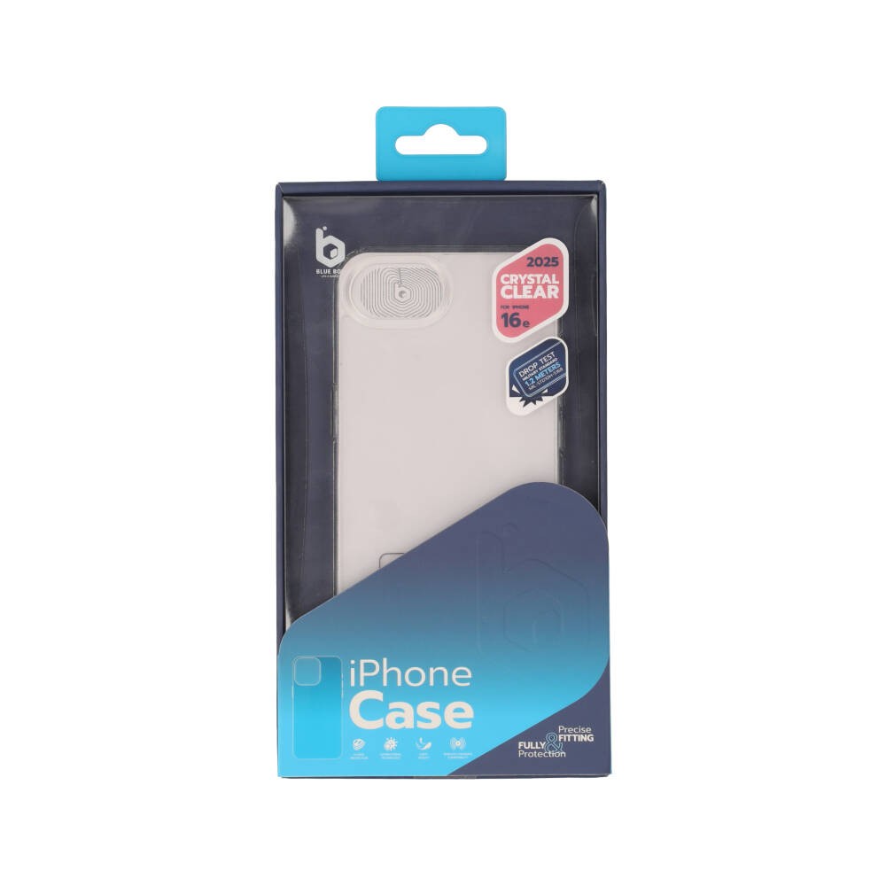 เคส Blue Box iPhone 16e Crystal Clear