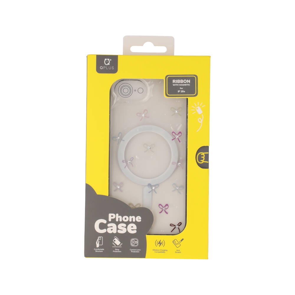 เคส QPLUS iPhone 16e Ribbon with Magnetic