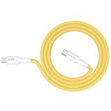 สายชาร์จ ALPHA.X USB-C to USB-C Cable 1.2M Yellow (ALUSB-CC2)