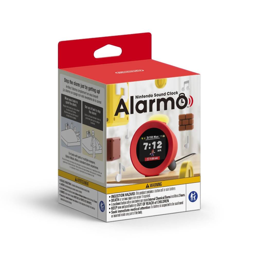 นาฬิกาดิจิตอล Nintendo Sound Clock: Alarmo