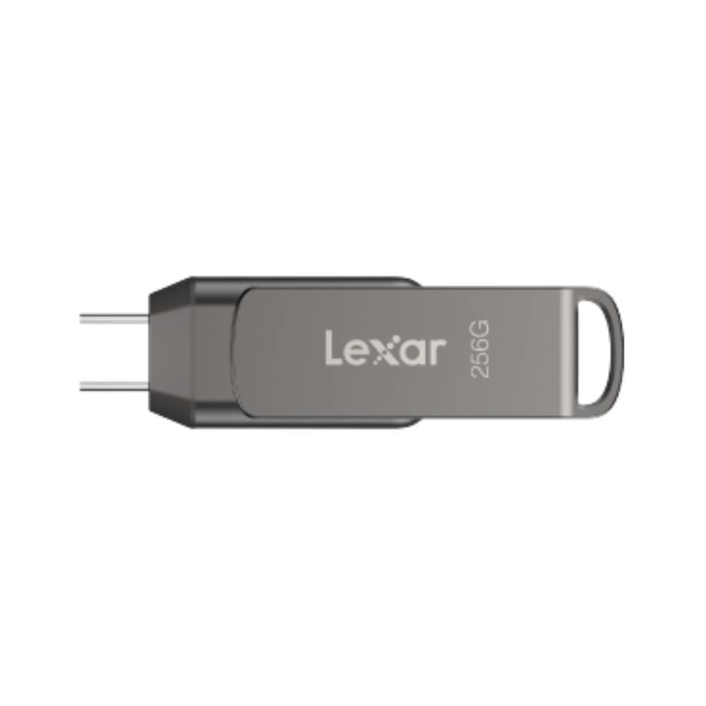 แฟลชไดร์ฟ Lexar Dual Drive D400 USB Type-C 256GB