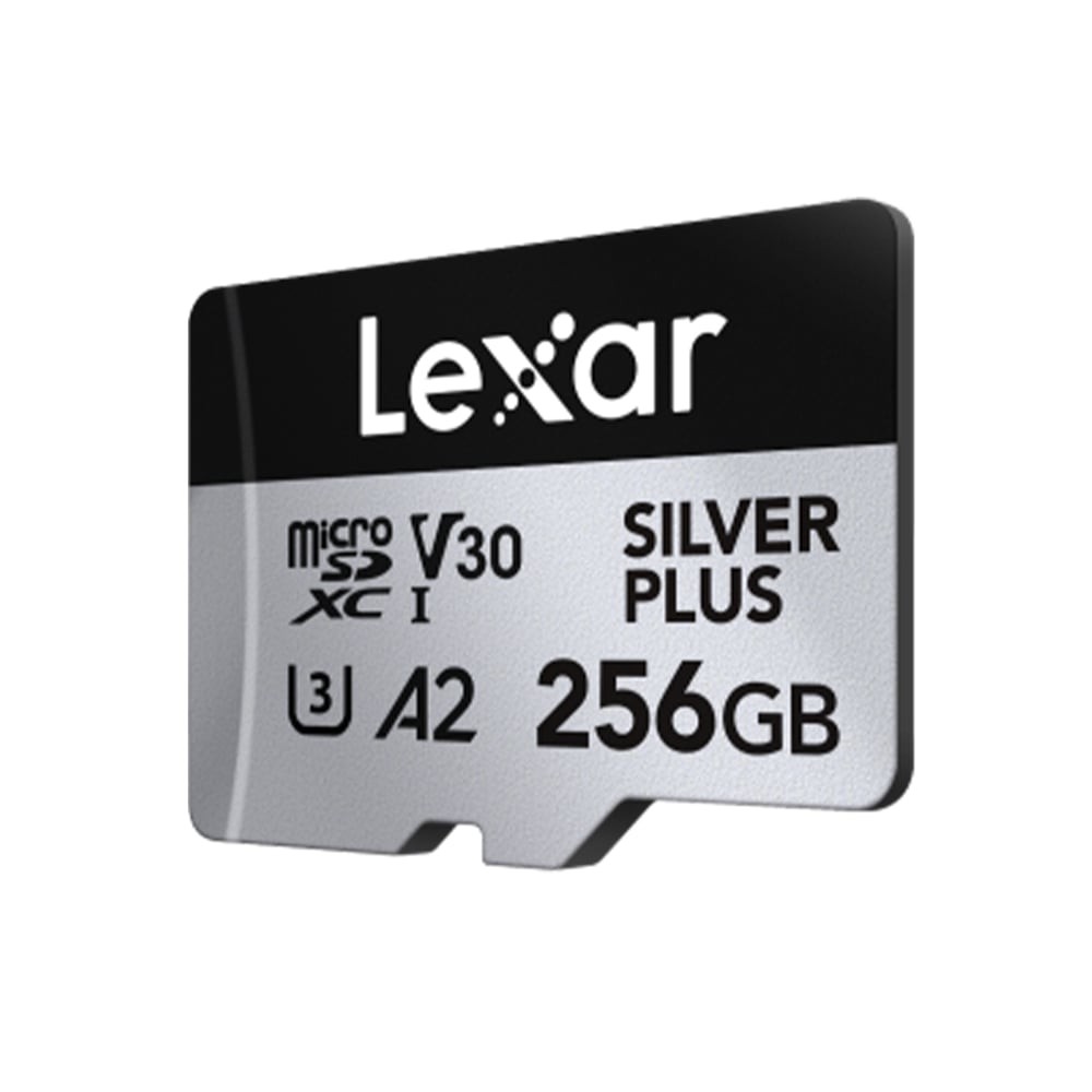 เมมโมรี่การ์ด Lexar MicroSDXC 256GB Professional Silver Plus Global
