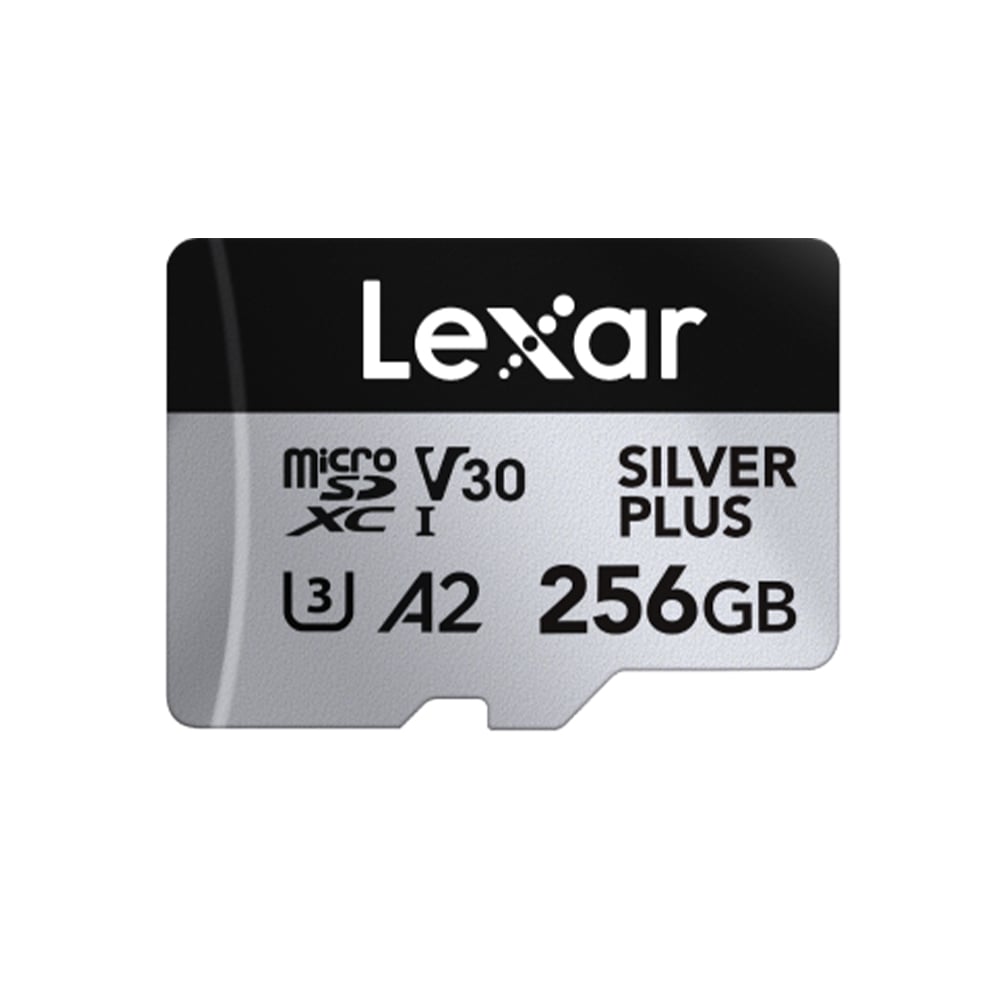 เมมโมรี่การ์ด Lexar MicroSDXC 256GB Professional Silver Plus Global