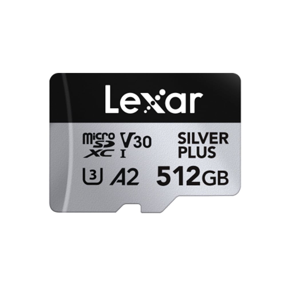 เมมโมรี่การ์ด Lexar MicroSDXC 512GB Professional Silver Plus Global