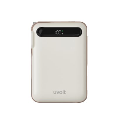 พาวเวอร์แบงค์ UVolt 10000 mAh (UVP10AC-01) Cream