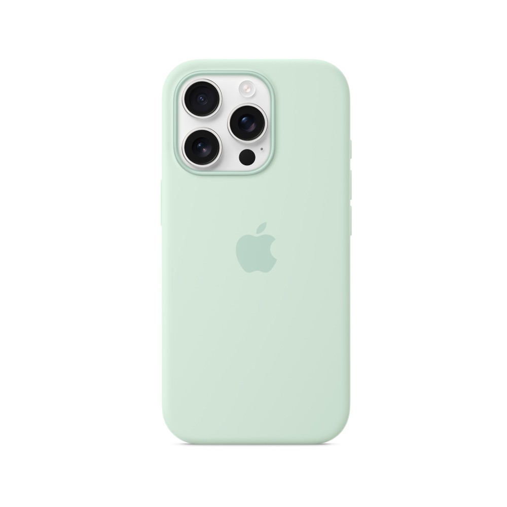 Apple iPhone 16 Pro Max Silicone Case with MagSafe - Aquamarine