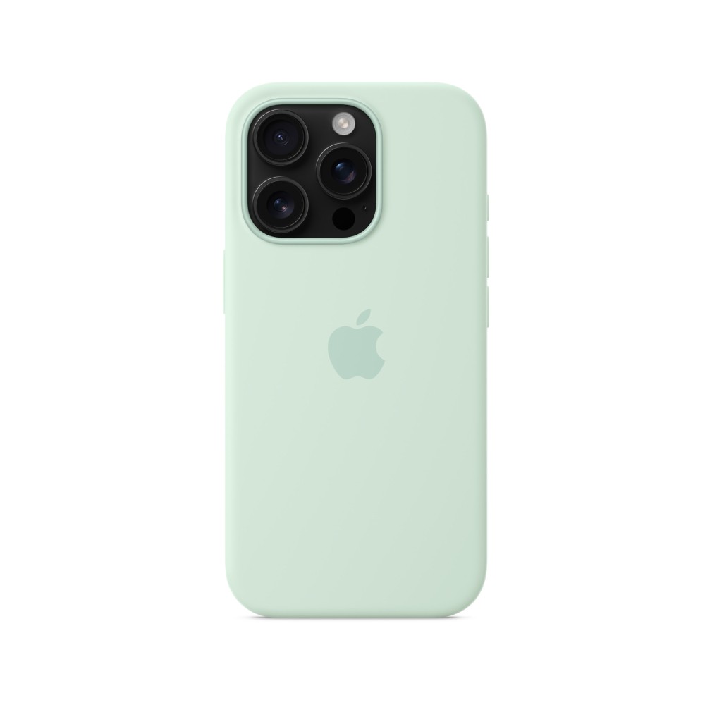 Apple iPhone 16 Pro Max Silicone Case with MagSafe - Aquamarine