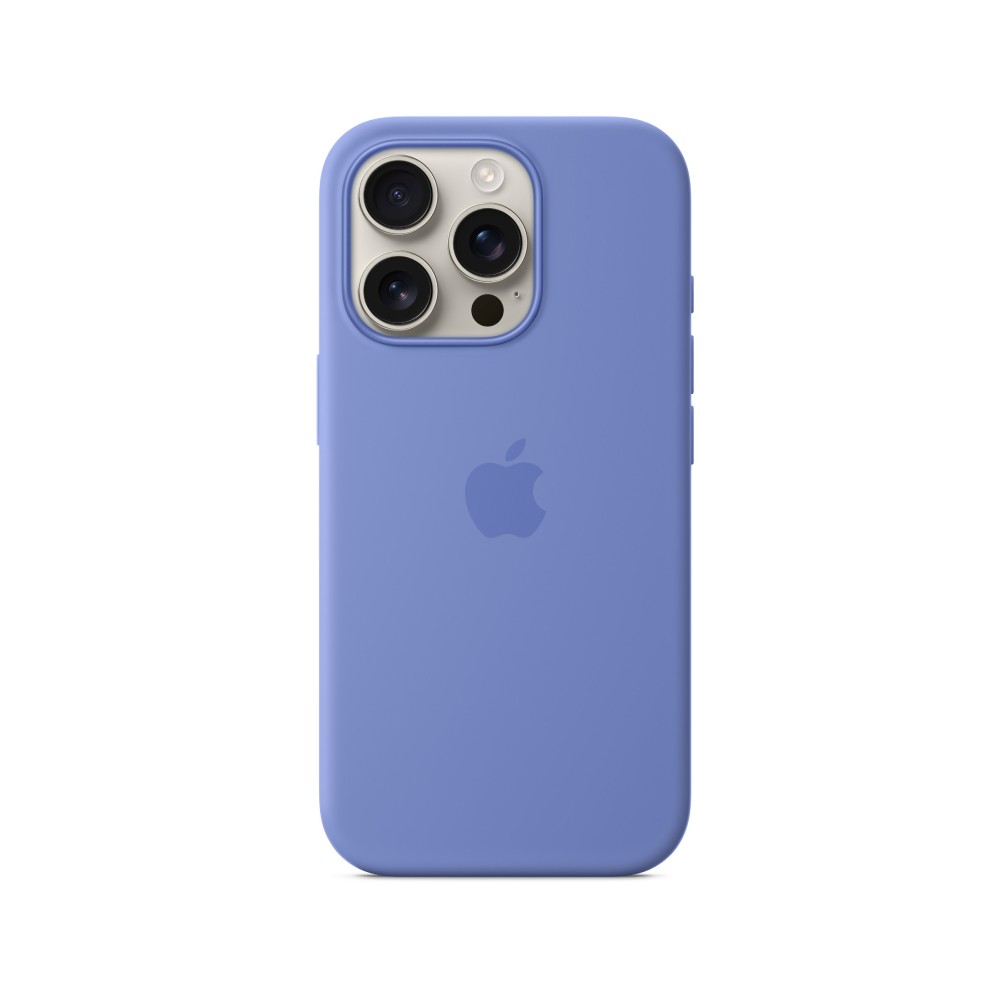 Apple iPhone 16 Pro Silicone Case with MagSafe - Periwinkle