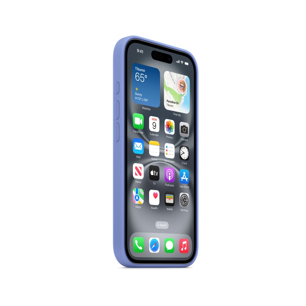 Apple iPhone 16 Silicone Case with MagSafe - Periwinkle