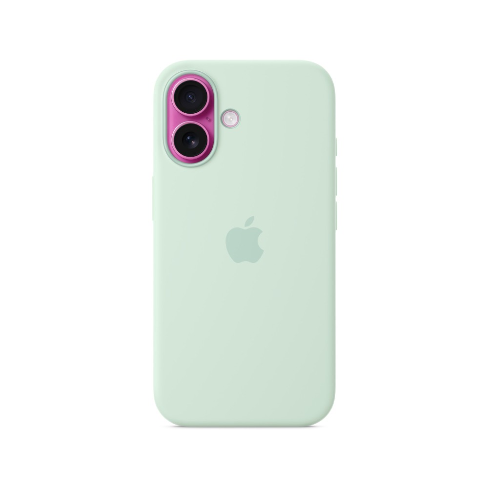 Apple iPhone 16 Silicone Case with MagSafe - Aquamarine