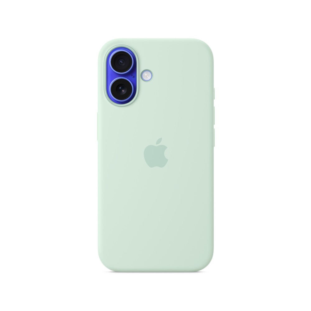 Apple iPhone 16 Silicone Case with MagSafe - Aquamarine