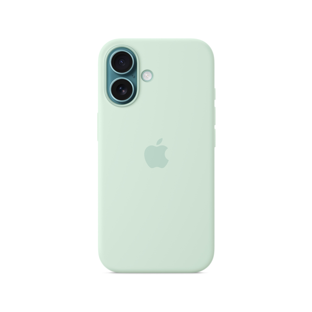 Apple iPhone 16 Silicone Case with MagSafe - Aquamarine
