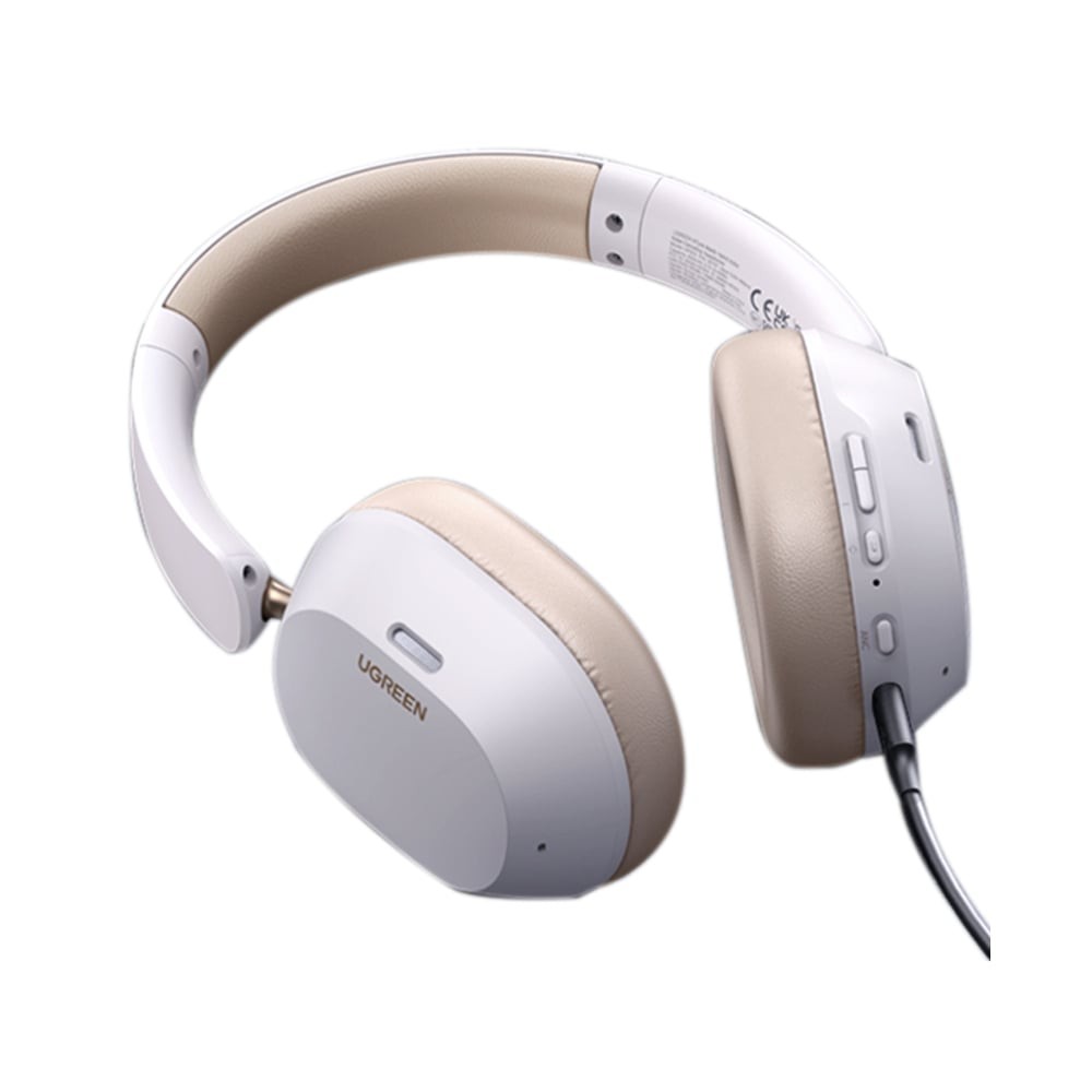 หูฟังไร้สาย Ugreen HiTune Max5c Hybrid Active Noise-Cancelling White