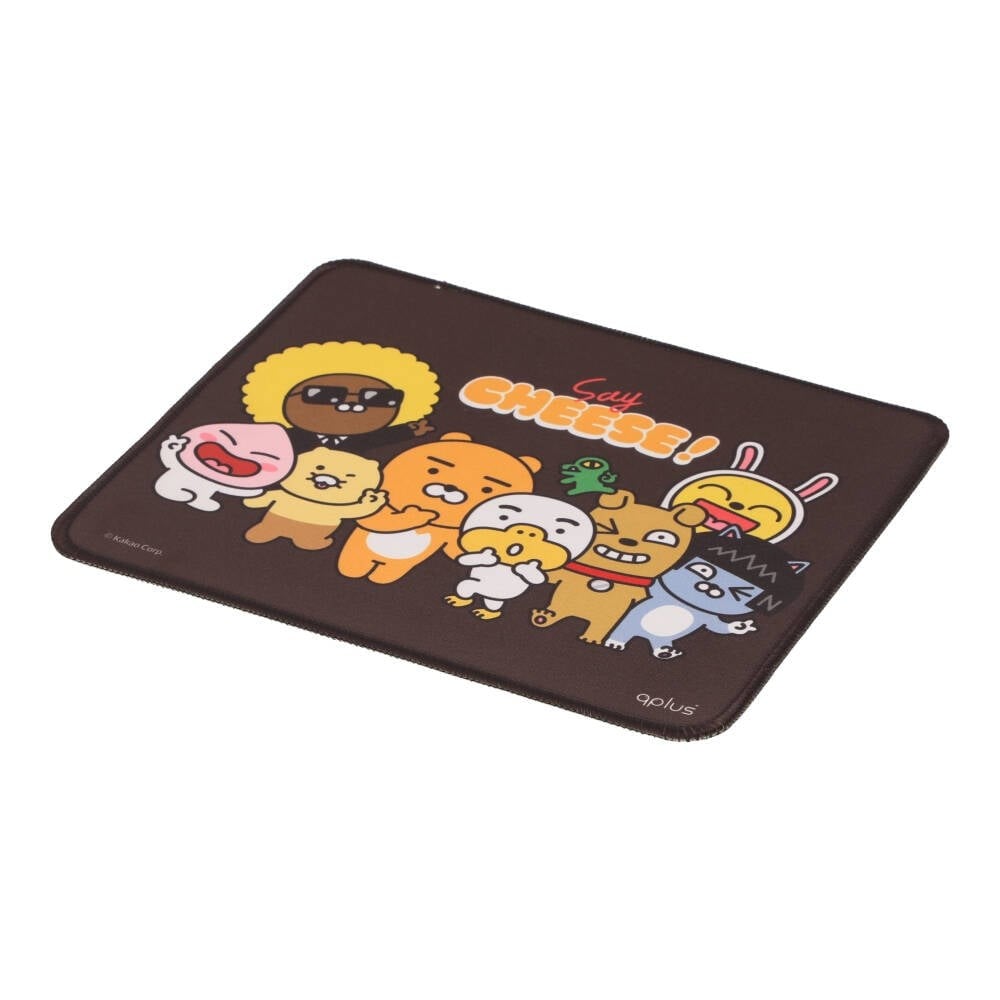แผ่นรองเมาส์ QPLUS x KAKAO Say Cheese MP002 Black