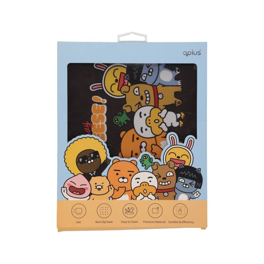 แผ่นรองเมาส์ QPLUS x KAKAO Say Cheese MP002 Black